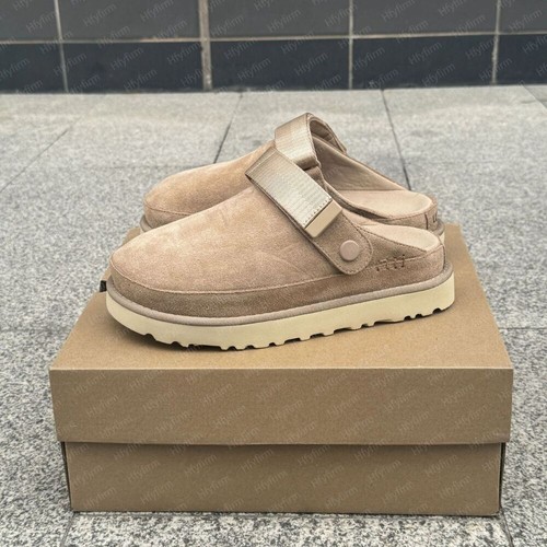 NUOVI sandali Goldens Clog Sand Beige UK 3 4 5 6 7 taglia completi MARCA UGG
