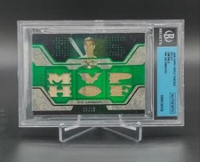 2008 Topps Triple Threads Emerald Relic #TTR-40 Joe DiMaggio #/18 Yankees