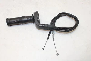 2013 Kawasaki Ninja Zx6r Zx636 Abs Right Throttle Grip with Cables - Picture 1 of 6