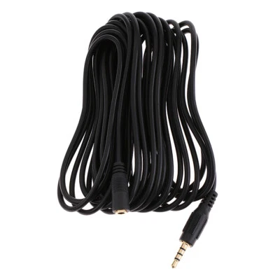 Extension Cable 3.5mm Female To Male 6m Micro Microphone Audio Cable Headphone - Image 1 of 4