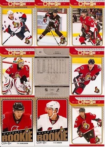 2009-10 OPC O-Pee-Chee Ottawa Senators Equipo Completo Conjunto Insertos Actualización (31) - Imagen 1 de 1