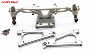 E-VIRATRUE 7075Alu Front Buffer Mount/Suspension Arm For Losi Baja Rey 2.0 1/10 - Picture 1 of 2