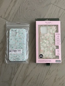 Lot Of 2 Apple iPhone 12 13 Pro Max Phone Case, Kate Spade Flower Blue Floral - Photo 1 sur 10