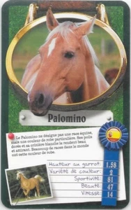 Carte Top Trumps - Chevaux ou Poneys - Palomino - Picture 1 of 2