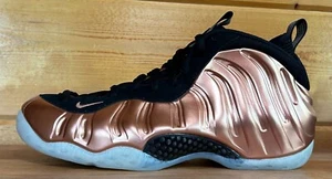 Mens Nike Air Foamposite One Basketball Shoes Size 10 METALLIC COPPER (NOLID) - Picture 1 of 6