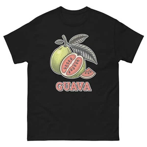 Guava Fruits Vegetables Fresh Food Groceries T-Shirt - Picture 1 of 13