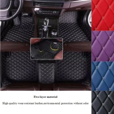 Fit For Volkswagen All Models Car Floor Mats Auto Carpets Waterproof 1991-2025 - Image 1 of 4