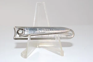 Vintage LA CROSS Nail Clippers - Decorative Pattern - Marked "10" - Picture 1 of 6