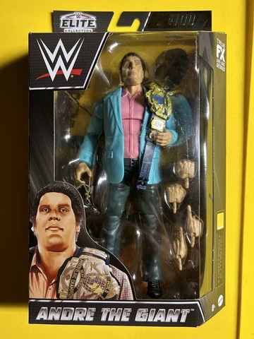 WWE Andre the Giant Elite Series 100 CHASE EDITION Blue Jacket BRAND NEW IN HAND Cover