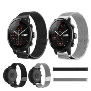 Correa de muñeca de repuesto de metal para Huami AmazFit 2 Stratos 22 mm - Imagen 1 de 16