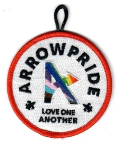 Boy Scout BSA OA Arrow Pride Admonition Team 2024 NOAC Patch - Picture 1 of 1