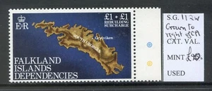 Profundidad de las Islas Malvinas. 1982 reconstrucción marginal como nuevo invtd. wmk. (2024/10/19#02) - Imagen 1 de 2