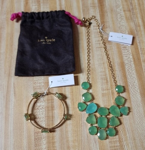 Collana e bracciale in berillo Kate Spade Vegas Jewels