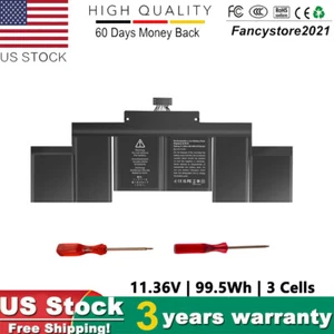 A1618 Laptop Battery for Apple MacBook Pro 15" Retina Mid 2015 A1398 020-00080 - Picture 1 of 10