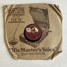 His Master’s Voice: Love Is The Sweetest Thing/  The Last Round-up 78 Rpm Record