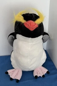 NWT Wild Republic Cuddlekins Rockhopper PENGUIN 12” Plush Beanbag Bottom - Picture 1 of 6