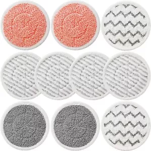 10 Pack Upgraded S7001 Pads Replacement Steam Mop Pads for Shark S7001 S8201 S72 - Picture 1 of 5