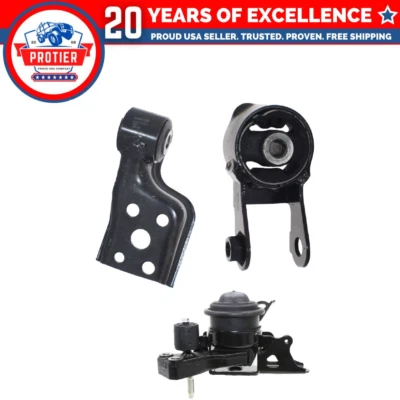 Engine Motor & Torque Strut Mount 3PCS Set Fit 2012-2019 Toyota Prius C 1.5L-L4 Foto 1 de 4