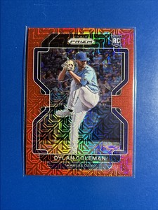 DYLAN COLEMAN #d 052/149 RC 2022 PRIZM RED MOJO PRIZM #55 KANSAS CITY