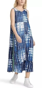 Marc Cain Kleid Gr 2 Blau Maxi - Bild 1 von 11