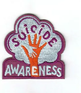 SUICIDE AWARENESS Iron On Patch - Picture 1 of 1