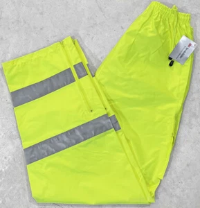Pantalón de seguridad para lluvia Ergodyne GloWear alta visibilidad clase E transpirable ANSI para hombre 3XL 38/33 - Imagen 1 de 3