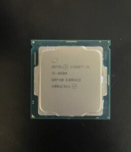 Intel Core i5-9500 SRF4B 3.00 GHz Desktop CPU (V001C911) Chip