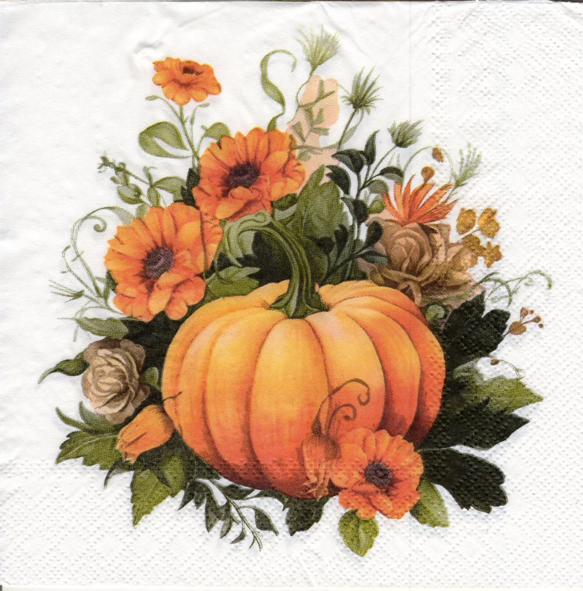 20 Servietten Mit Mohnblumen-Design – Sommerliche Tischdekoration