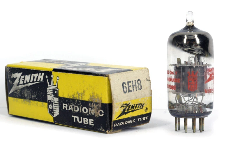 6EH8 ZENITH NOS Tube Röhre Lampe TSF Valvola Valve 진공관 真空管 电子管 Valvula - Image 1 of 1