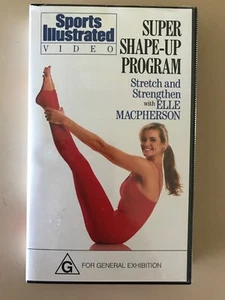 SPORTS ILLUSTRATED - STRETCH & STRENGTHEN with ELLE MACPHERSON - RARE VHS VIDEO - Picture 1 of 6
