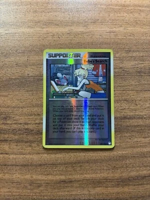 Bebe's Search 109/123 | DP: Mysterious Treasures | Pokemon Card LP Reverse Holo - Image 1 of 2