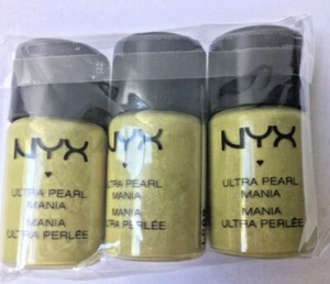NYX Ultra Pearl Mania Loose Powder LP09 LIME Pack of 3 - Picture 1 of 2