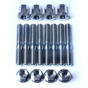 CBR900RR Fireblade TITANIUM exhaust manifold studs. CB900F Hornet - Picture 1 of 7