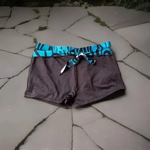 Badehose Damen Short Pants Panty Hot Pants Gr. 42 braun türkis - NEU - - Bild 1 von 2