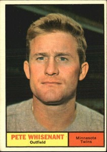 1961 Topps #201 Pete Whisenant Twins VG G47571 - VG