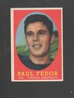 1958 Topps Cfl Canadian Football Card #14 Paul Fedor-Toronto Argonauts Ex Mint