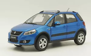 1/18 Scale Suzuki SX4 Blue Diecast Car Model Toy Collection Gift - Picture 1 of 7