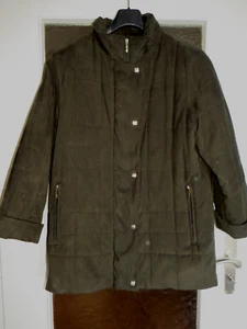 WALBUSCH Steppjacke Winterjacke Kurzmantel Dunkel-Olivgrün Kurzgröße 20 - Bild 1 von 8