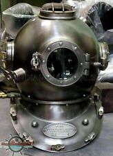 US Navy Vintage Antique Scuba Divers Diving Helmet Mark V Deep Sea