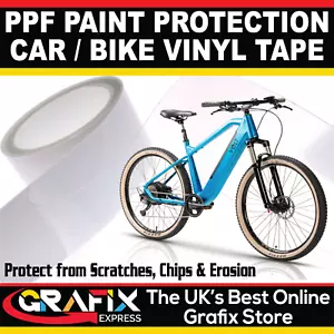 Helicopter Tape Bike Frame Protection Tape Premium Super Clear Glossy - Picture 1 of 5