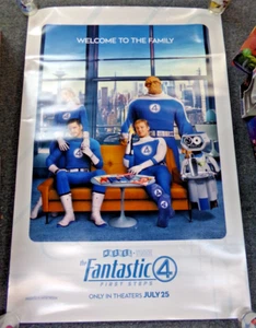 FANTASTIC FOUR FIRST STEPS 27X40 DOUBLE SIDED MOVIE POSTER - Picture 1 of 1