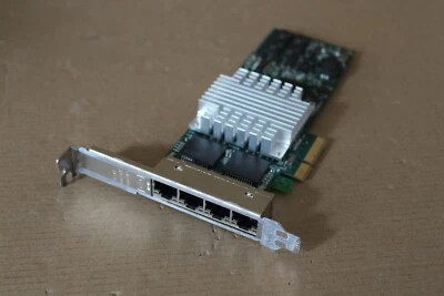 HP NC364T Quad Port 1GbE Ethernet Adapter Full Profile  436431-001  435506-003 - Bild 1 von 4