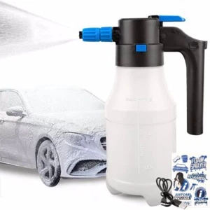 Electric Car Foam Sprayer with USB Pressurized Foam Car Wash Sprayer for Home - Picture 1 of 7