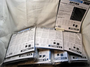Leuchtturm OPTIMA Hüllen 10er Packungen in schwarz zur Auswahl - Afbeelding 1 van 12