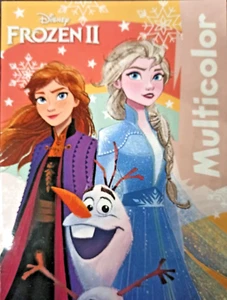 Malbuch Disney FROZEN II für Kinder Multicolor DIN A4 Ausmalheft Ausmalspaß - Bild 1 von 1