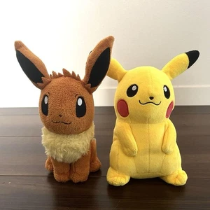 Set peluche Pikachu & Eevee - Foto 1 di 7