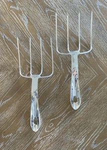 All-Clad Fleisch Hebegabeln Schweinefleisch Truthahn Rindfleisch Wender Edelstahl 2er Set - Bild 1 von 6