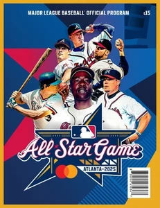 2025 ASG ALL STAR GAME PROGRAMM ATLANTA BRAVES TRUIST PARK HANK AARON SOFORTVERSAND!! - Bild 1 von 3