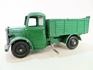 DINKY 25M 'BEDFORD END TIPPER TRUCK' GREEN. VINTAGE. COMPLETE. GOOD. - Picture 1 of 7