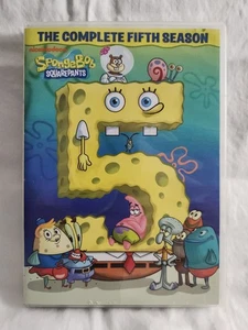 SpongeBob SquarePants Complete Fifth Season DVD Set Nickelodeon TESTED WORKING - Picture 1 of 7